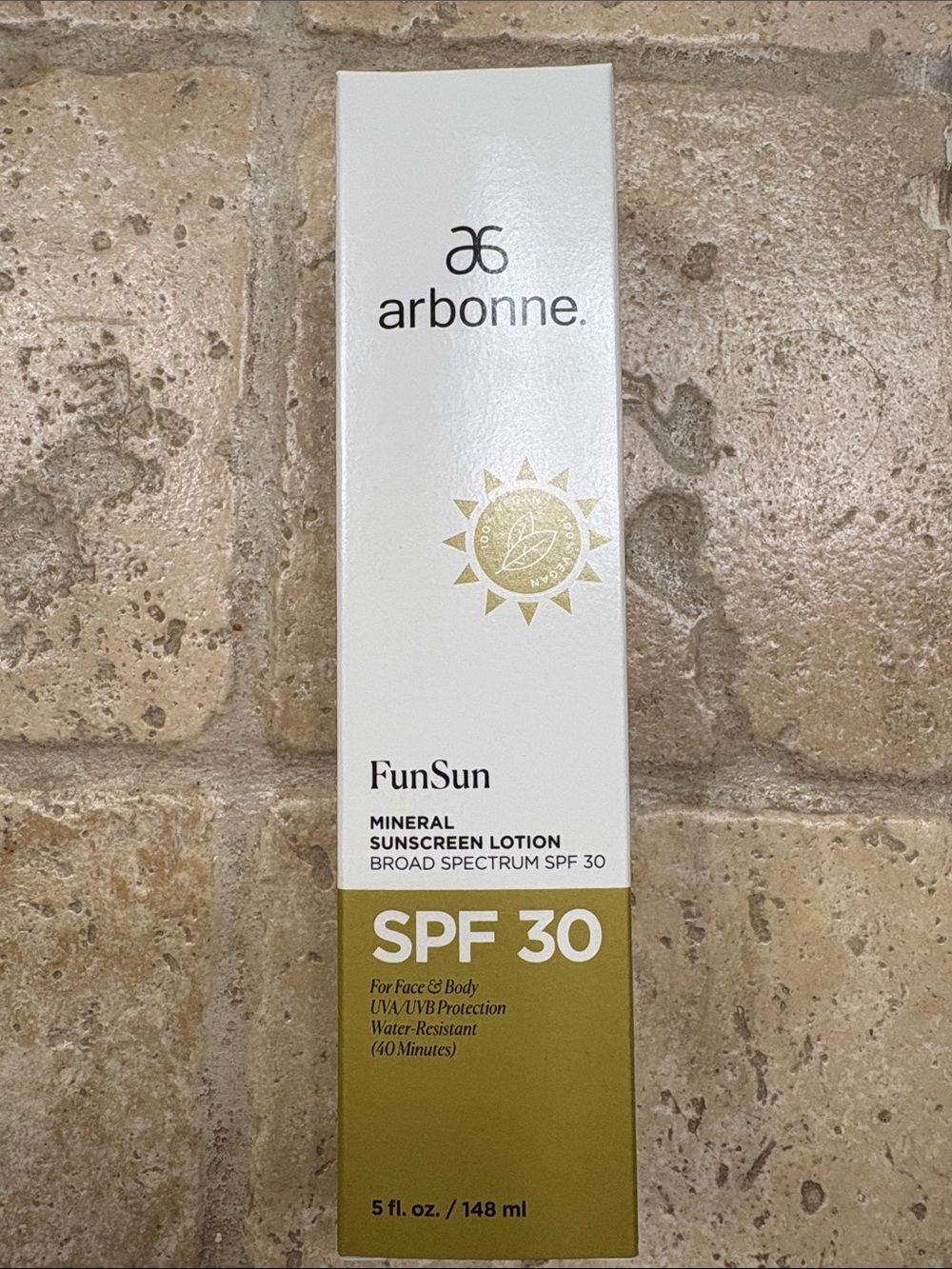 2 Arbonne FunSun Mineral Sunscreen SPF 30 5 oz NEW EXP 09/2026